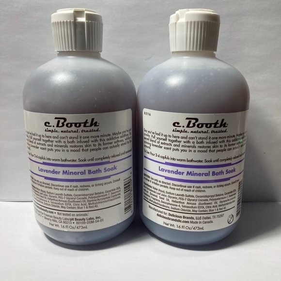 Booth Lavender Mineral Bath Soak